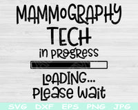 mammography tech svg