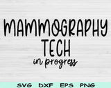 mammography tech svg