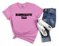 mammography tech