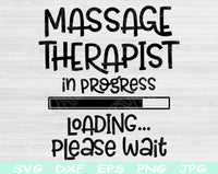 massage therapist svg