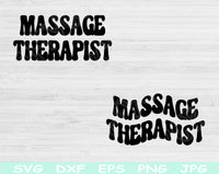 massage therapist svg