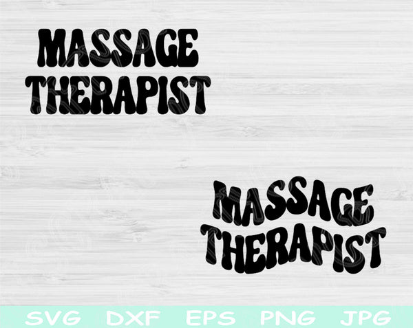 massage therapist svg