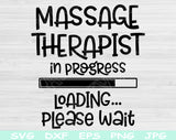 massage therapist svg