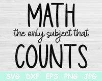 math teacher svg