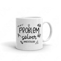 Problem Solver Svg Files For Cricut And Silhouette, Math Teacher Svg Cut File, Funny Teacher Svg, Teacher Life Svg, Teacher Quotes Svg Dxf