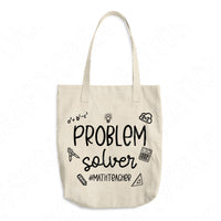 Problem Solver Svg Files For Cricut And Silhouette, Math Teacher Svg Cut File, Funny Teacher Svg, Teacher Life Svg, Teacher Quotes Svg Dxf