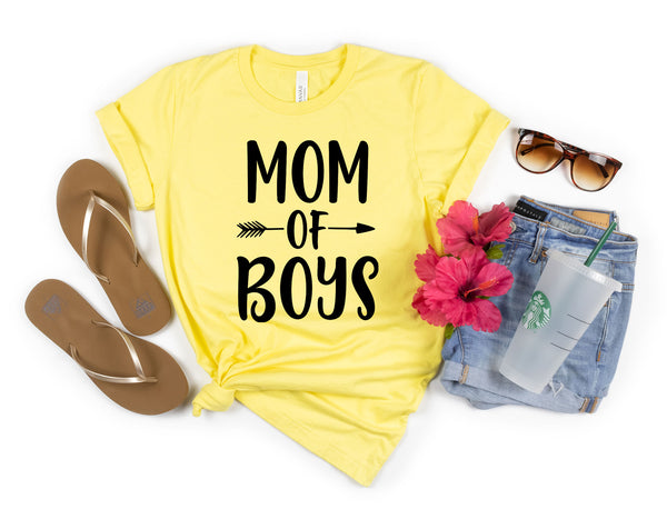 mom of boys svg