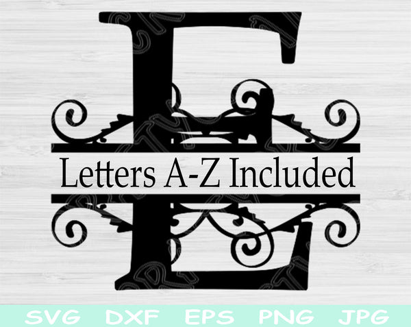 monogram letter svg