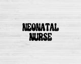 neonatal nurse svg file