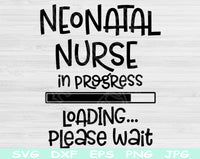 neonatal nurse svg