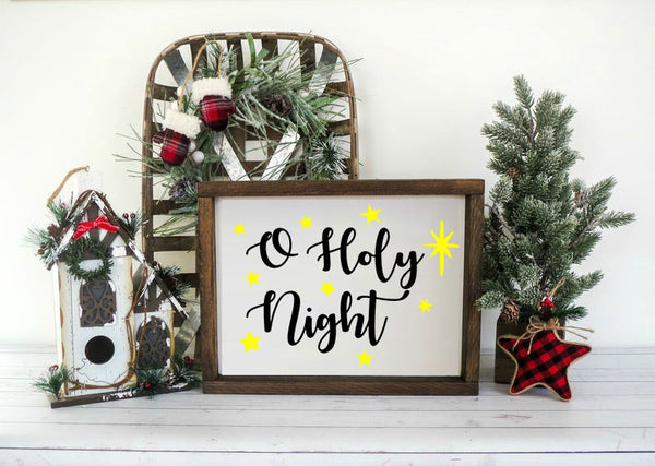 o holy night svg