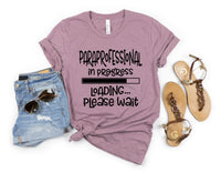 paraprofessional cut file