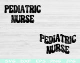 pediatric nurse svg