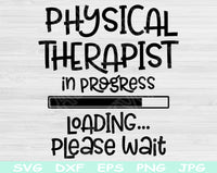 physical therapist svg