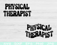 physical therapist svg