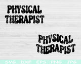 physical therapist svg