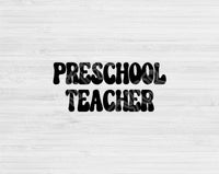 preschool teacher svg files