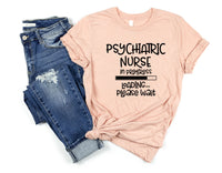 psychiatric nurse cut file