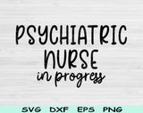 psychiatric nurse svg
