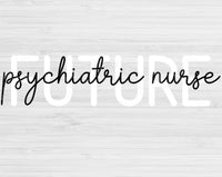future psychiatric nurse svg