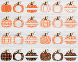 pumpkin monogram svg