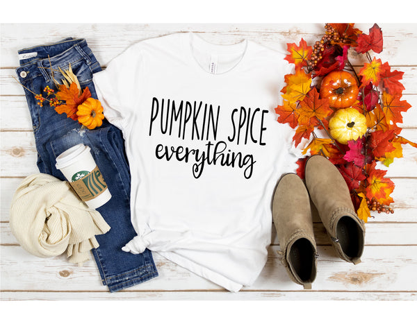 pumpkin spice everything svg