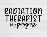 radiation therapist svg file