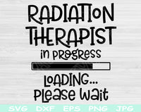 radiation therapist svg