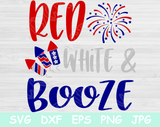 red white and booze