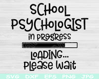 school psychologist svg