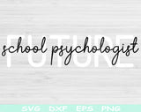 school psychologist svg