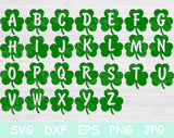 shamrock font svg