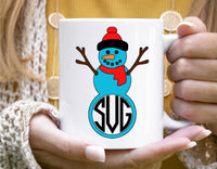 snowman svg