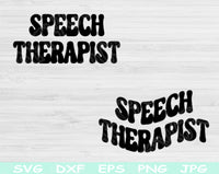 speech therapist svg