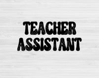 teacher assistant svg files