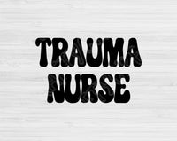 trauma nurse svg