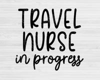 travel nurse svg file