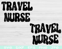 travel nurse svg