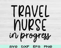 travel nurse svg