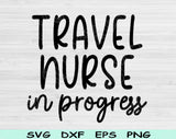 travel nurse svg